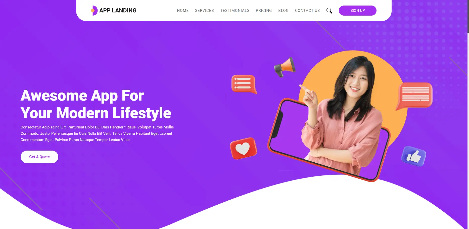 App Landing